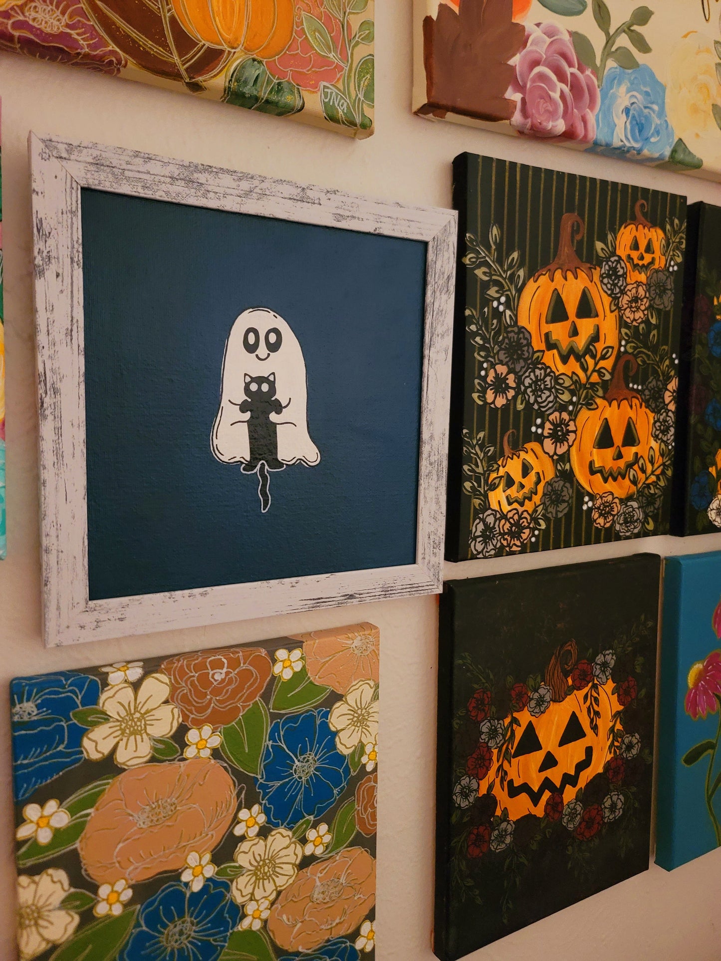 Original #40 - 8" x 8" - Spooky Collection - Sale!